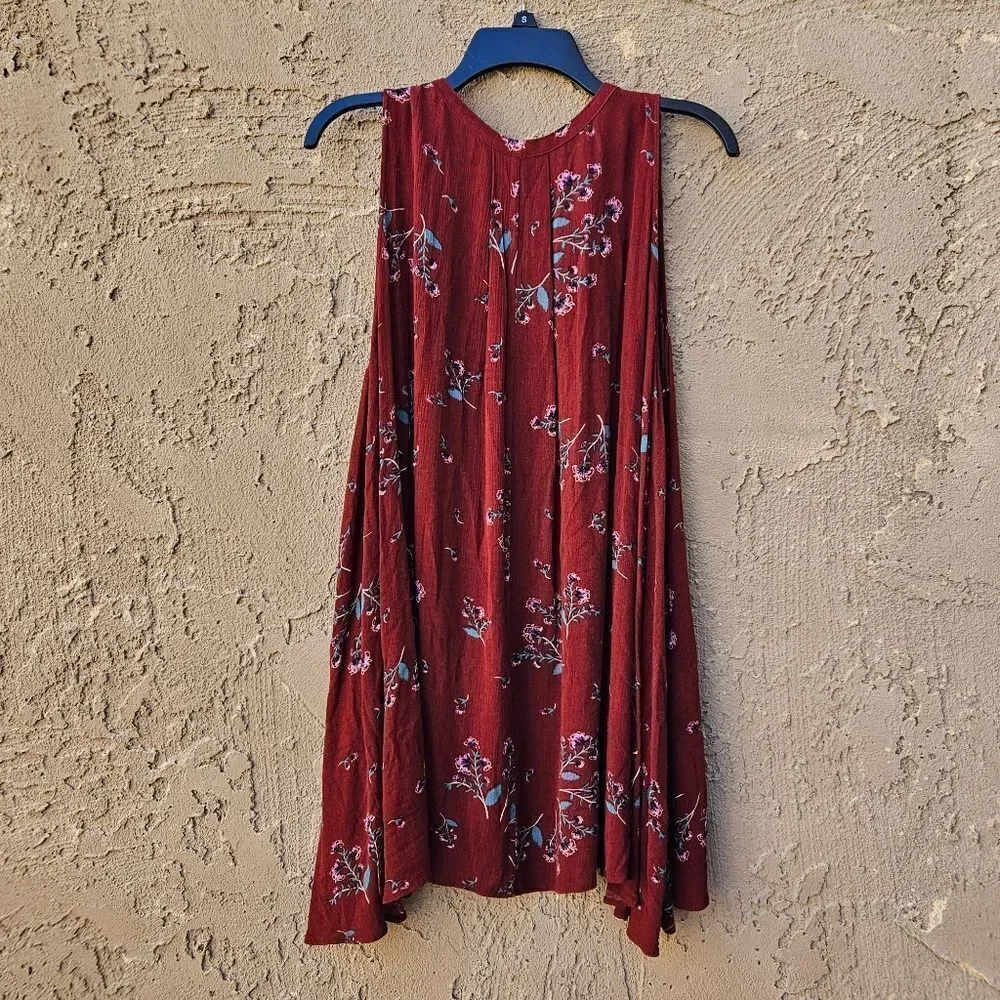 Free People Swing Tree Tunic Tank Top Size Small
